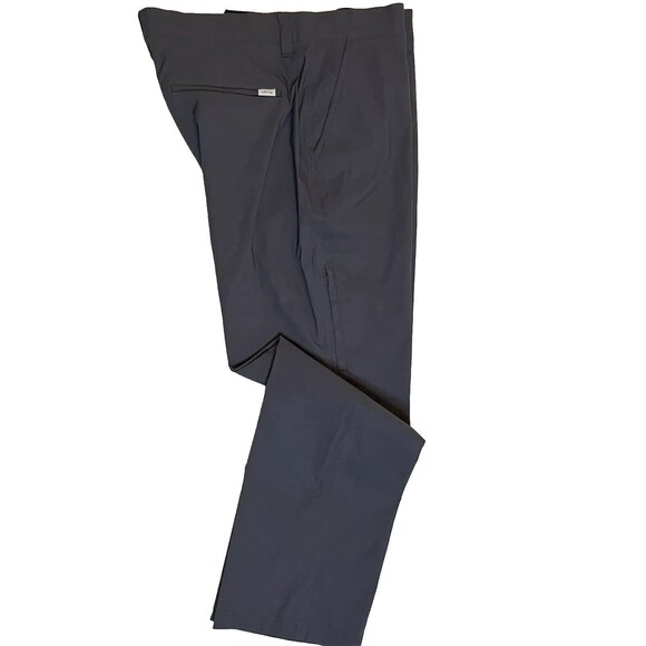 Orvis Tech Pants Mens 40x30 Gray Stretch Nylon Water Repellent Comfort Outdoor - Picture 5 of 7